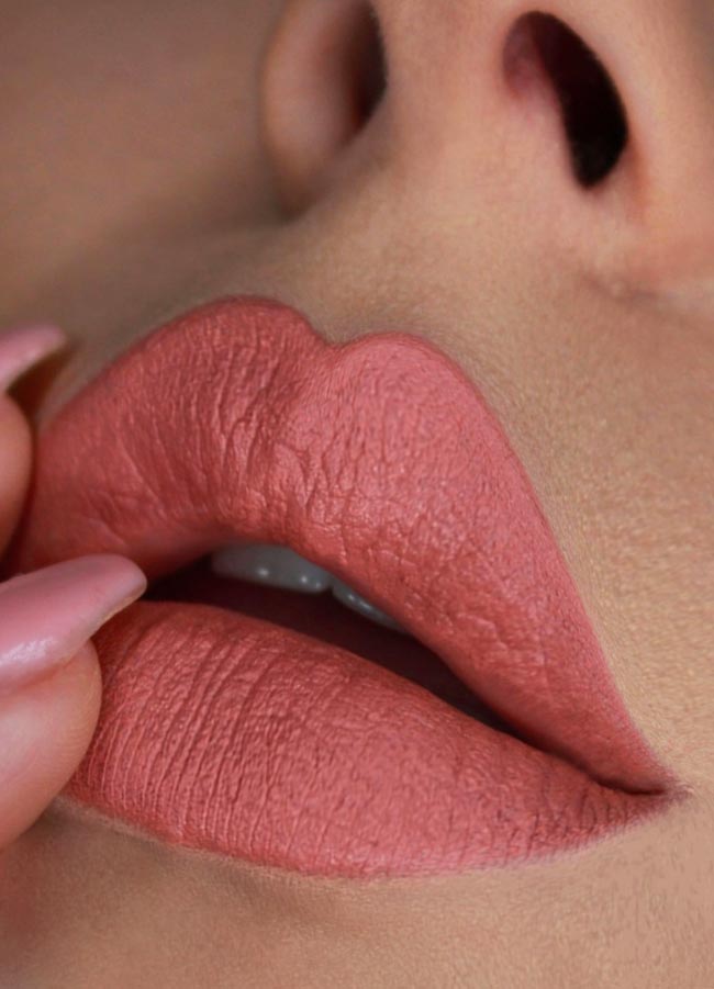 Allure (nude shade) lipstick swatch