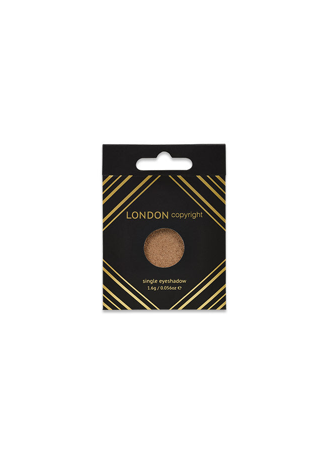 London Copyright Single Eyeshadow Shade Golden - packaging image