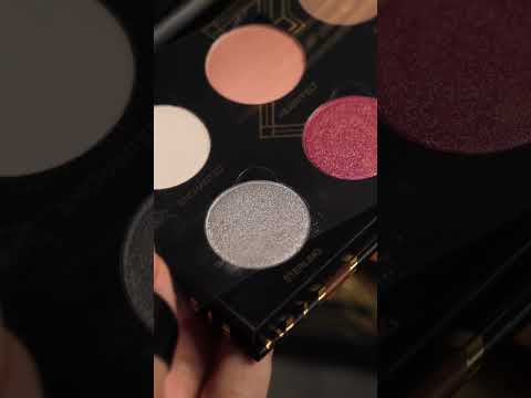 London Copyright Eyeshadow Palette - The Opera - video showing palette colours and swatches