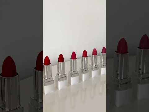 London Copyright Creamy Matte Lipstick Collection - video showing all shades