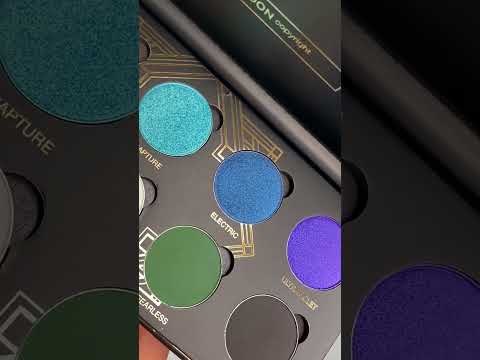 London Copyright Eyeshadow Palette - Playhouse - video showing palette colours and swatches