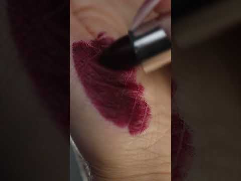 Swatch video of lipstick shades Burlesque Narcissist & Anarchy