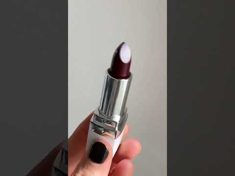 London Copyright Creamy Matte Lipstick Collection - video showcasing shade Anarchy